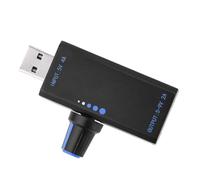 Cpolebev Regolatore di velocità USB Ad Alta Potenza da 18 W DC5V 4A Ventola di Raffreddamento Regolabile 1 Pezzo Nero