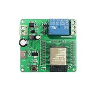 Cpolebev Relè A un Canale Scheda di Sviluppo ESP32-WROOM Modulo Relè Singolo Alimentazione DC 7-60V per Accessori per Elettrodomestici