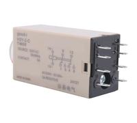 Cpolebev Relè di Temporizzatore di Ritardo 10S H3Y-2 AC 220V 8 Pin Manopola di Regolazione Relè di Temporizzazione di Controllo per Sistemi Elettrici Domestici