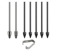 Cpolebev Ricambio di Pennini/Punte In Metallo per Galaxy Tab S9/S9FE+/S9 Ultra/S8/S8+/S8 Ultra/S22/S23/S24 Ultra SPen