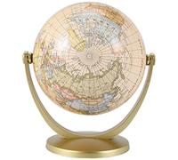 Cpolebev Rifornimenti di Scuola Educativi Educativi Della Mappa di Apprendimento Geografico Della Casa Del Desktop Del Globo Antico Retrò Della Terra Del Globo