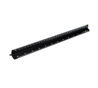 Cpolebev Righello Architettonico 30 Cm Righello Triangolare nel Alluminio Scale 1:20, 1:25, 1:50, 1:75, 1:100, 1:125 per Architetti