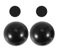 Cpolebev Rilievo di Base del Dispositivo di Raffreddamento della Sfera del della Protezione del Nero del taccuino del Computer Portatile di 2 pc
