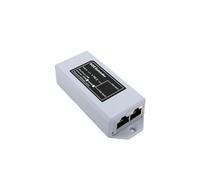 Cpolebev Ripetitore Cascad RJ45 di Estensione di Rete Poe Standard 100M 1 in 2 Uscite 100M Conforme A IEEE 802.3AT/AF per Le Parti degli Accessori della Telecamera IP