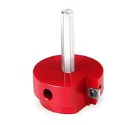 Cpolebev Risparmio Raccordo In PVC con Albero Esagonale da 3/8 Pollici, con Testa In Alluminio da 2 Pollici per Linee D'Acqua