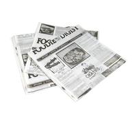 Cpolebev Rivestimento per Vassoio per Hot Dog in Carta da 100 Pezzi con, Sandwich per Hamburger, Carta Assorbente