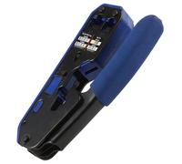 Cpolebev RJ45 Strumento di Rete Crimpatrice Rj45 Pinza Spelafili per Utensile per Connettore RJ45 Cat6 Cat5E Cat5 Rj11 Rj12