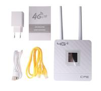 Cpolebev Router Wireless CPE903 4G con Sorveglianza Slot Sim Enterprise Wireless Un WiFi Portatile Cablato per Casa/Ufficio (Spina Europea)