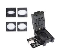 Cpolebev RT-BGA169-01 BGA169 / BGA153 EMMC Adapter V2.5 con 4 Pezzi BGA Bounding Box per Programmatore RT809H