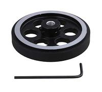 Cpolebev Ruota del Misuratore di Encoder Rotativo di Misurazione nel Gomma di al luminio Industriale 200X6Mm
