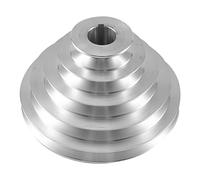 Cpolebev Ruota per Pagoda nel Alluminio con Alesaggio 25Mm Ruota per Puleggia un Pagoda di Tipo 5 un 5 Gradini per Cinghia Dentata