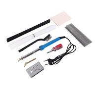 Cpolebev Saldatura di Plastica, Set di Saldatrici per Plastica da 80 W Macchina di Riparazione in Plastica per Paraurti Auto con 2 Punte per Saldatore Spina UE