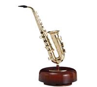Cpolebev Sassofono Strumenti Classici Pipa Carillon Decorazioni per Armadietti del Vino per La Casa Violino Chitarra Scatola per Ottave Decorazione per La Casa