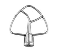 Cpolebev Sbattitore Piatto in Acciaio Inossidabile per Aiuto in Cucina 4,5 QT - 5 QT Accessori per Miscelatore Inclinabile per Accessorio da Cucina