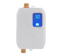 Cpolebev Scaldabagno 3500W con Protezione da Surriscaldamento, per Cucina, Bagno Spina UE