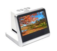 Cpolebev Scanner Diapositive Fotografiche e Film In e Nero con Schermo HD da 5 Pollici e Risoluzione di 22MP, Convertitore Digitale e Copiatrice con Spina EU.