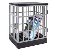 Cpolebev Scatola di Blocco per Cellulare Cell Phone Jail Lock Safe Cell Phone Cage, Duratura e di Finitura Pregevole