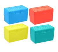 Cpolebev Scatola Porta Schede Indice 3x5 Pollici, Scatola Porta Schede Flash Note Organizer Case, Scatola Porta Schede Indice 3x5, Confezione da 4 Colori