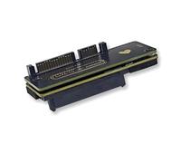 Cpolebev Scheda Adattatore HDD da SATA A SAS 6 Gbps SATA 3.0 da 22 Pin A SAS 29 Pin Scheda di Espansione per Disco Rigido SAS da 2,5/3,5 Pollici SSD A