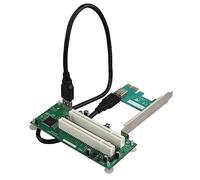 Cpolebev Scheda Adattatore PCIE Desktop PCI-Express Scheda Adattatore da PCI-e A PCI Scheda di Espansione da PCIe A Doppio Slot PCI USB 3.0 ADD On Card Converter
