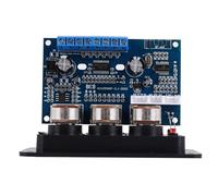Cpolebev Scheda Amplificatore di Potenza Digitale Un 2.1 Canali 2X25W + 50 W Scheda Amplificatore Audio Bluetooth 5.0 Subwoofer Classe D DC 12-20V