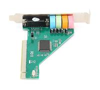 Cpolebev Scheda Audio PCI 4.1 Canali Computer Desktop Scheda Audio Incorporata Scheda Audio Interna Stereo Surround CMI8738