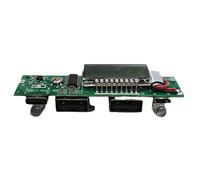 Cpolebev Scheda Caricabatteria al Litio LED Dual USB 5V 2.4A Circuit Board Micro/Type-C USB Power Bank 18650 Modulo di Ricarica