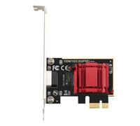 Cpolebev Scheda di Rete Gigabit da 2,5 G PCI-e A RJ45 Chip RTL8125B 10/100/1000Mbps Ethernet Cablata RJ45 Adattatore Controller LAN Pezzi di Ricambio di Ricambio
