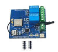 Cpolebev Scheda di Sviluppo Relè Relè Bidirezionale in Rete DC 5V STM32 4G Integrata Scheda di Sviluppo STM32 Porta I/o del Modulo AIR780E