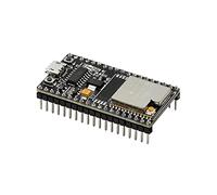 Cpolebev Scheda di Sviluppo Scheda di Sviluppo Nera ESP32-WROOM-32U Modulo Porta Seriale Scheda Principale WiFi+Bluetooth