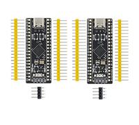 Cpolebev Scheda di Sviluppo STM32F411 da 2 Pezzi, Scheda di Apprendimento STM32F411CEU6 STM32F4, Supporto per La Programmazione