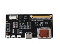 Cpolebev Scheda Driver DP A EDP 4K 120HZ DIY4K Scheda Adattatore 4K 2K 1080 per Display Portatile(A) Durevole e Facile da Installare