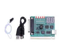 Cpolebev Scheda Post per Analizzatore Diagnostico della Scheda Madre USB PCI PC con Visualizzazione del Codice di Errore Un 2 Cifre per Test e Analisi del PC Portatile