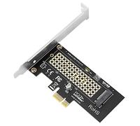 Cpolebev Scheda Riser M2 NVME Scheda Riser da M2 NVME Un Pcie X1 Scheda di Espansione SSD M2 Driver per WIN10