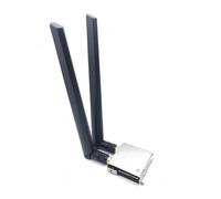 Cpolebev Scheda WiFi Wireless WiFi Go WiFi6 BT5.0 2400Mbps Scheda Adattatore di Rete AX201 2400M P9JB