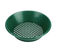 Cpolebev Schermo da 14 Pollici per Lavaggio Panning Machine Screen Mining Screen Setaccio Gold Pan Green Plastic Gold Screen
