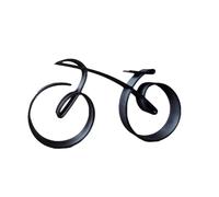 Cpolebev Scultura Minimale di Bicicletta Scultura di Bicicletta retrò Stile A Telaio A Filo Scultura di Bicicletta retrò per Il Desktop