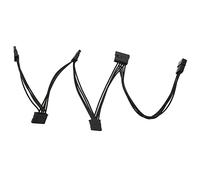 Cpolebev Sdoppiatore di Alimentazione per Disco Rigido un 15 Pin IDE da 1 un 5 SATA per Disco Rigido DIY PC Sever 18AWG