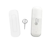 Cpolebev Sensore di Umidità Della Temperatura Smart Zigbee Graffiti Multifunzionale Sensore di Collegamento Intelligente per la Casa Portatile Facile da Installare Facile da Usare