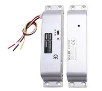 Cpolebev Serratura Elettrica un Catenaccio 4 Fili DC12V Serrature da Infilare Elettroniche Serratura per Porta nel Legno Serratura per Porta nel