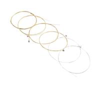 Cpolebev Set 6 Corde in Metallo per Chitarra Acustica 1 Metro 1M