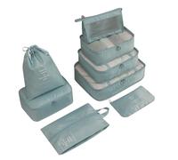 Cpolebev Set da 8 Pezzi per Valigie, Organizer per Valigie, Vestiti, per Riporre Gli Accessori per Organizer