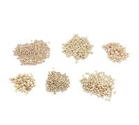 Cpolebev Set di 1200 Pezzi di Perline Distanziatrici per Creazione di Gioielli con Collana di Orecchini e Bracciali (6 Forme Diverse)