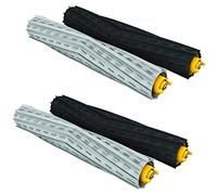 Cpolebev Set di 2 Rulli Estrattori di Ricambio per con 800 e 900. Kit Spazzole Centrali nel Gomma