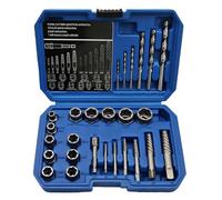 Cpolebev Set di 26 Estrattori per e Bulloni Rotti, Strumenti Hardware In Metallo Utilizzati per Rimuovere Danneggiate