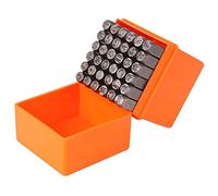 Cpolebev Set di 36 Pezzi da 3 Mm con Numeri e Lettere Maiuscole (A-Z e 0-9) Punzone Perfetto per Imprimere su Metallo, Plastica, Legno, Pelle