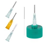 Cpolebev Set di 41 Cappucci Applicatori di Precisione, Cappucci Applicatori con Punta di Precisione per Bottiglie di Acrilica da 2 Once Tappi di Bottiglia di Precisione