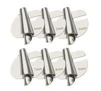 Cpolebev Set di 6 Piedini per Orlatore Arrotolato per Cucire Universale Piedino per Orlatore per Macchina da Cucire