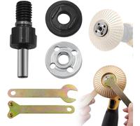 Cpolebev Set di Bielle per Smerigliatrice Angolare per Trapano Elettrico, Albero Tagliente Rotante Regolabile da 10 Mm, per Disco da Taglio Disco Lucidante