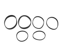 Cpolebev Set di Cinghie per Aspirapolvere di Ricambio 6 Pezzi per Modelli ProHeat 2X Revolution Cleaner 1986,1964,2007,2007P